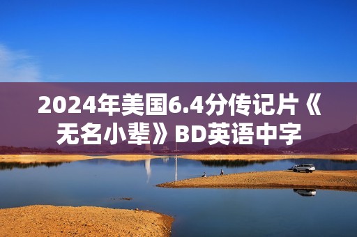 2024年美国6.4分传记片《无名小辈》BD英语中字