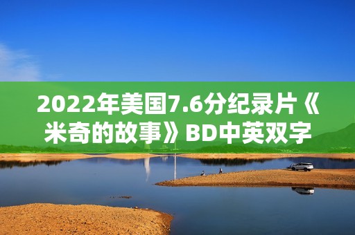 2022年美国7.6分纪录片《米奇的故事》BD中英双字