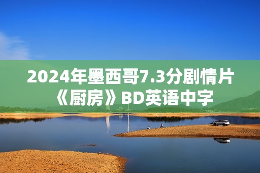 2024年墨西哥7.3分剧情片《厨房》BD英语中字