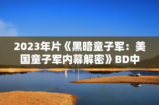 2023年片《黑暗童子军：美国童子军内幕解密》BD中英双字
