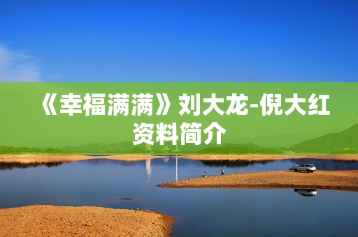 《幸福满满》刘大龙-倪大红资料简介