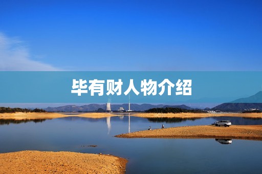 毕有财人物介绍
