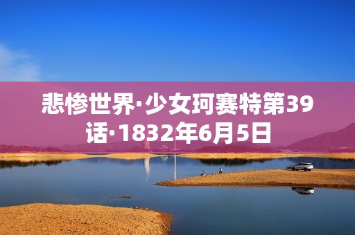 悲惨世界·少女珂赛特第39话·1832年6月5日