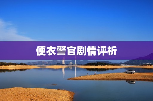 便衣警官剧情评析