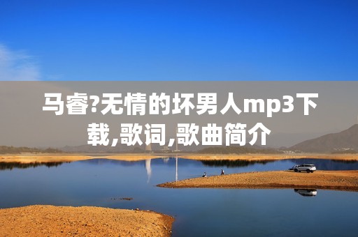 马睿?无情的坏男人mp3下载,歌词,歌曲简介