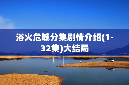 浴火危城分集剧情介绍(1-32集)大结局