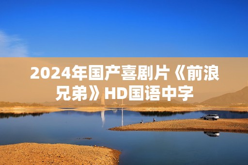 2024年国产喜剧片《前浪兄弟》HD国语中字