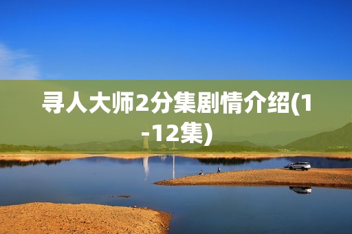 寻人大师2分集剧情介绍(1-12集)