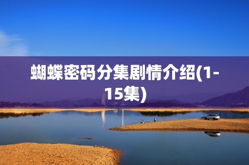 蝴蝶密码分集剧情介绍(1-15集)