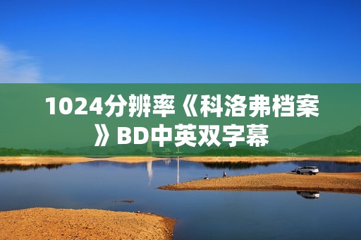 1024分辨率《科洛弗档案》BD中英双字幕
