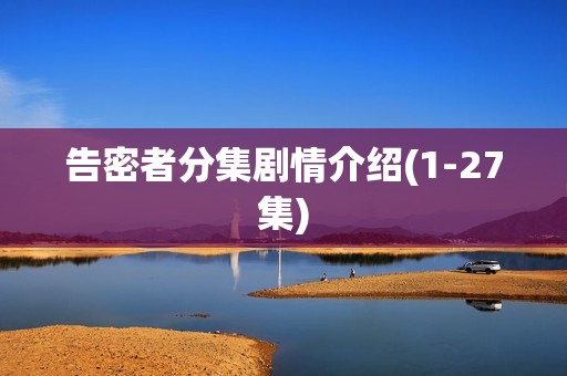 告密者分集剧情介绍(1-27集)