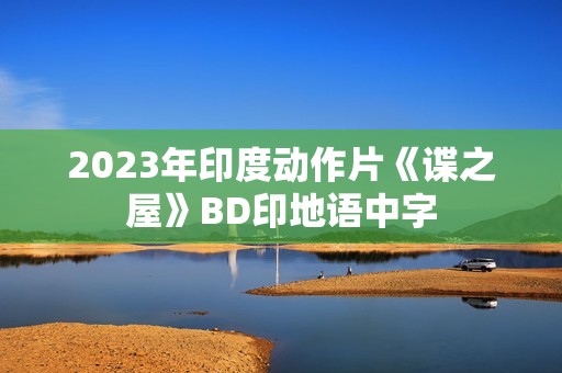 2023年印度动作片《谍之屋》BD印地语中字