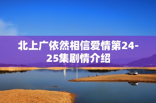 北上广依然相信爱情第24-25集剧情介绍