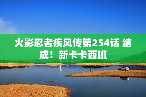 火影忍者疾风传第254话 结成！新卡卡西班