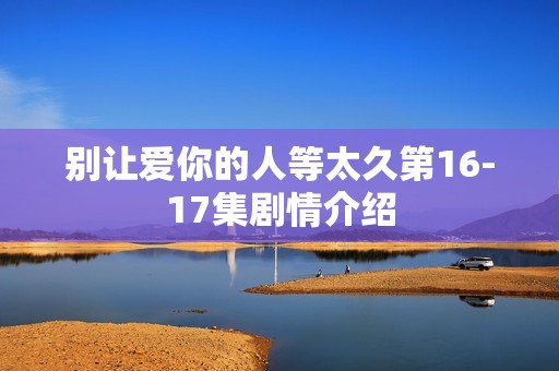 别让爱你的人等太久第16-17集剧情介绍