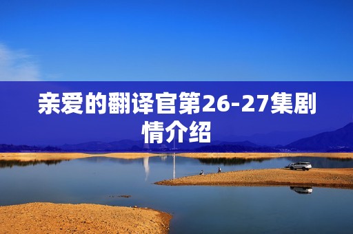 亲爱的翻译官第26-27集剧情介绍