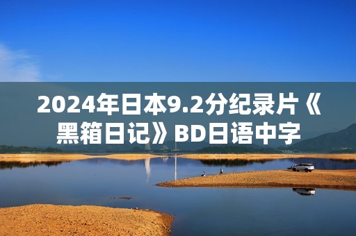 2024年日本9.2分纪录片《黑箱日记》BD日语中字