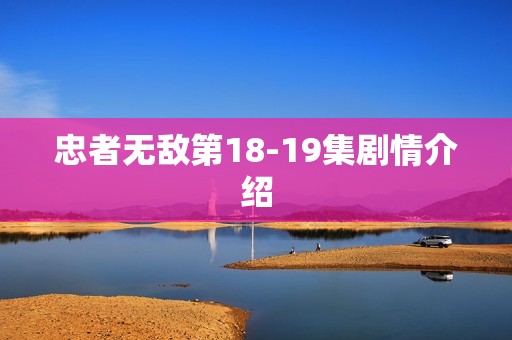 忠者无敌第18-19集剧情介绍