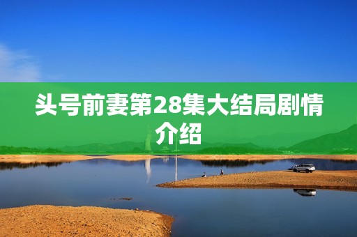 头号前妻第28集大结局剧情介绍