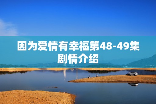 因为爱情有幸福第48-49集剧情介绍