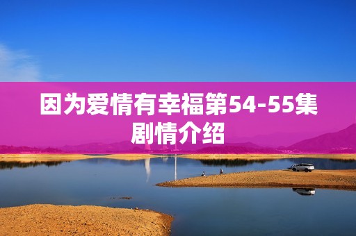 因为爱情有幸福第54-55集剧情介绍