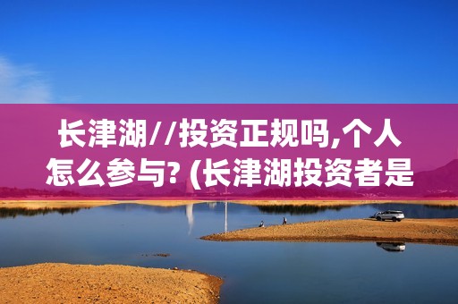 长津湖//投资正规吗,个人怎么参与? (长津湖投资者是谁)