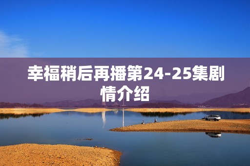 幸福稍后再播第24-25集剧情介绍