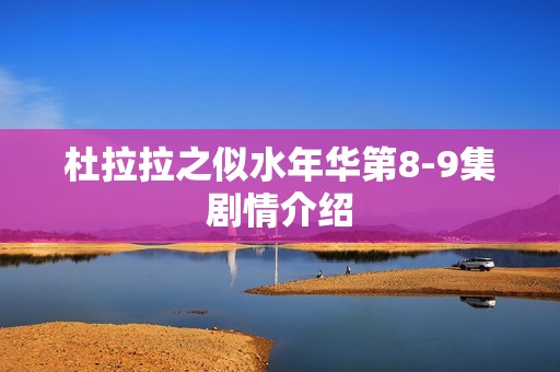 杜拉拉之似水年华第8-9集剧情介绍