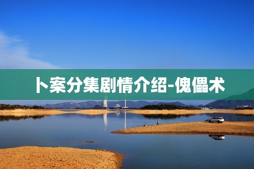 卜案分集剧情介绍-傀儡术