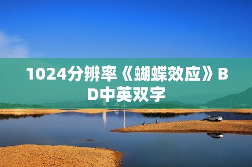 1024分辨率《蝴蝶效应》BD中英双字