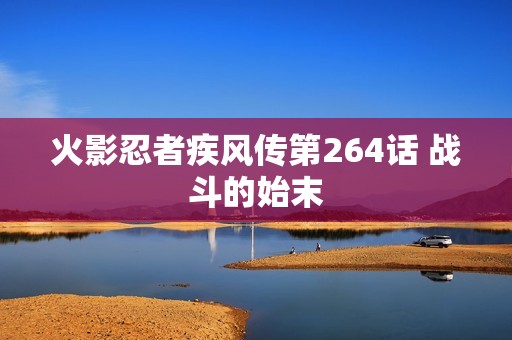 火影忍者疾风传第264话 战斗的始末
