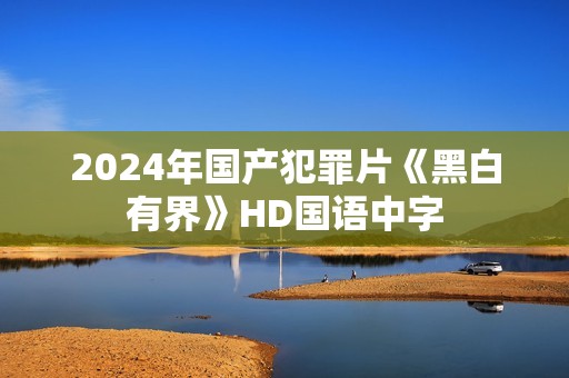 2024年国产犯罪片《黑白有界》HD国语中字 2024年国产犯罪片《黑白有界》HD国语中字