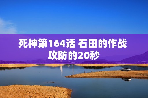 死神第164话 石田的作战 攻防的20秒
