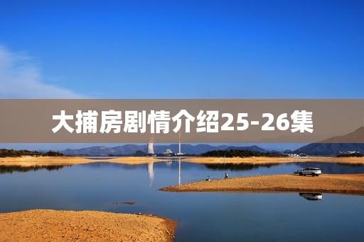大捕房剧情介绍25-26集