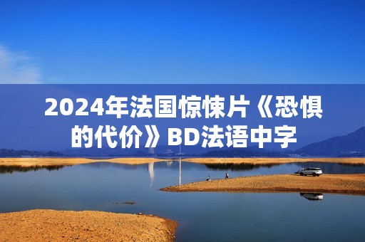 2024年法国惊悚片《恐惧的代价》BD法语中字