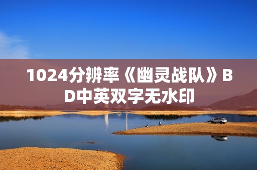 1024分辨率《幽灵战队》BD中英双字无水印