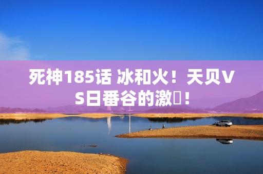 死神185话 冰和火！天贝VS日番谷的激闘！