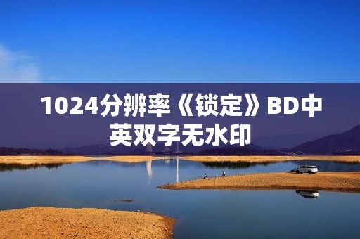 1024分辨率《锁定》BD中英双字无水印