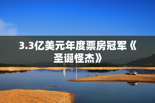 3.3亿美元年度票房冠军《圣诞怪杰》