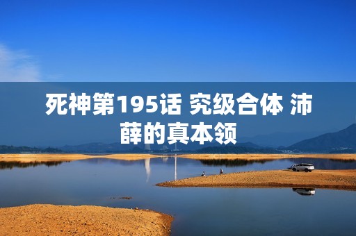 死神第195话 究级合体 沛薛的真本领