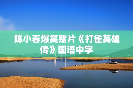 陈小春爆笑赌片《打雀英雄传》国语中字
