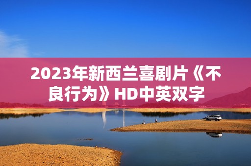 2023年新西兰喜剧片《不良行为》HD中英双字