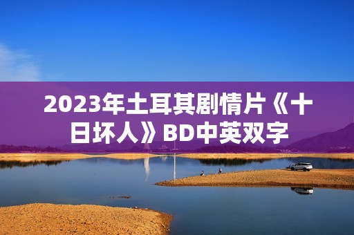 2023年土耳其剧情片《十日坏人》BD中英双字
