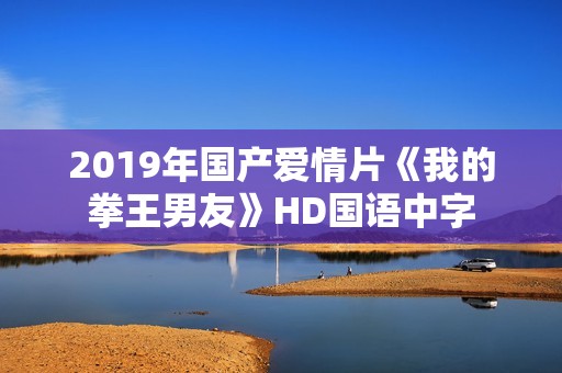 2019年国产爱情片《我的拳王男友》HD国语中字