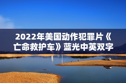 2022年美国动作犯罪片《亡命救护车》蓝光中英双字