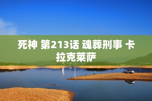 死神 第213话 魂葬刑事 卡拉克莱萨