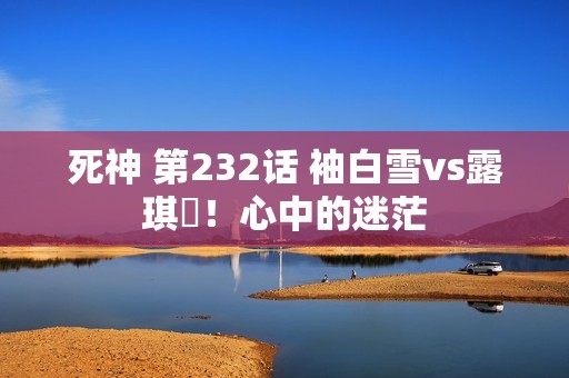 死神 第232话 袖白雪vs露琪亞！心中的迷茫