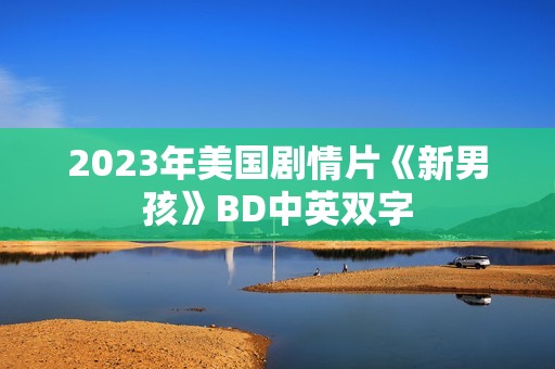 2023年美国剧情片《新男孩》BD中英双字