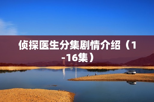 侦探医生分集剧情介绍（1-16集）