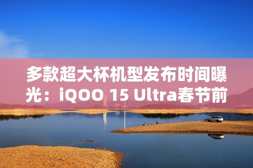 多款超大杯机型发布时间曝光：iQOO 15 Ultra春节前？
